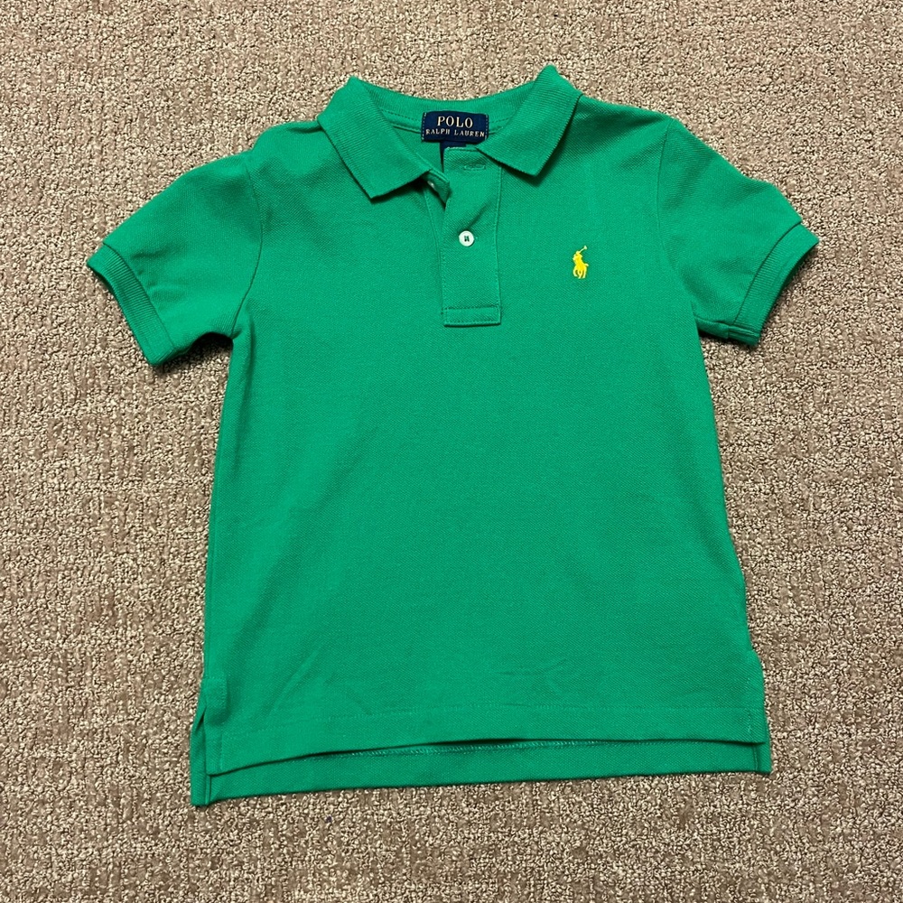 NWOT Polo Ralph Lauren Iconic Mesh Polo Shirt Bright Green